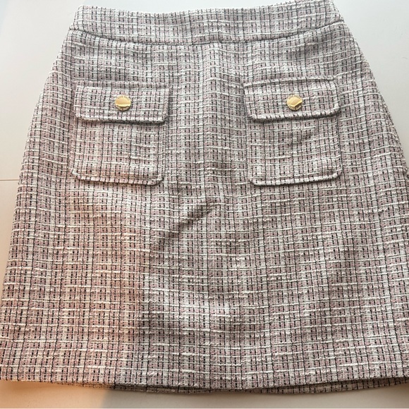 Nine West Black and White Pencil Skirt Knee-Length - Picture 1 of 2